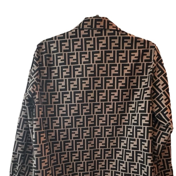Fendi Black and Brown Women's Jacket - Picture 5 of 5